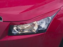 Реснички на фары для Chevrolet Cruze 2009-2015 var №1 фигурные